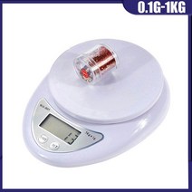 디지털 저울 5kg/1g 1kg/0.1g 정밀 전자 식품 우편 요리 베이킹 저울 주방, 02 0.1g-1Kg