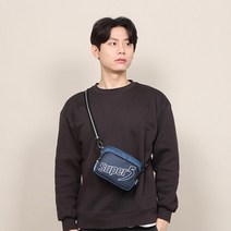 젠더리스룩 휴대폰가방용 크로스백 아웃도어룩 고딕룩 미니멀스트릿 남성슬링백