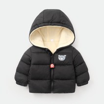 ZHTJY 2022 겨울 소년 두꺼운 재킷 아기 소녀 만화 다운 재킷 후드 겉옷 어린이 의류 키즈 따뜻한 코트 베이비 보이 재킷