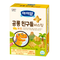 일동후디스 아이얌 공룡 친구들 비스킷 60g, 3개, 치즈맛