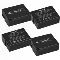 DMW-BLC12 DMW 배터리 및 충전기 파나소닉 루믹스 FZ1000 G7 G5 G6 GX8 GH2 BLC12E, 04 4x battery