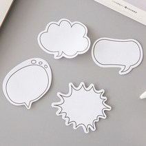 (SF)말풍선 포스트잇 귀여운메모지 예쁜메모지 귀여운포스트잇 예쁜포스트잇 예쁜수첩
