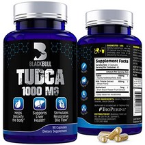 blackbúll tudca 1000mg 밀크시슬 간 지원 보충제 1000mg 함유 - 간 해독 해독 앰플 건강 회복 - 45일 분량. tudca bilt 소금 간 보조제 -