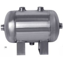 스테인리스 에어 탱크 리시버탱크 압력 용기 에어통, 5L 유형 A 스테인레스 스틸 스팟