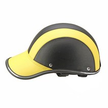 조정 자전거 오토바이 헬멧 야구 모자 사이클링 mtb 스케이트 헬멧 산악 자전거 헬멧 남성 여성, 노란색