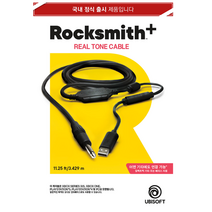 PS5 PS4 XBOX PC 공용 락스미스 리얼 톤 케이블 Rocksmith 새상품, 1개