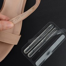 투명 구두발아픔 방지 백벨트 뒤꿈치쿠션 4P 발뒷꿈치보호 뒷꿈치보호 뒤꿈치패드