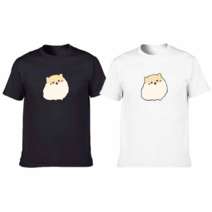 오너클랜 퐁메 디지털프린팅 인쇄티셔츠 커플티 반팔티 오버핏