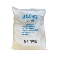 국산 수산 옥살산 OXALIC ACID 25KG 녹제거제 피혁가공 금속연마, 1개