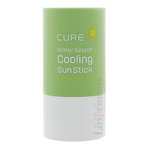 김정문알로에 큐어 워터 스플래쉬 쿨링 선스틱 23g, 단품