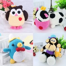DIY 손뜨개질 코바늘 인형만들기 바늘뜨기, 상세설명 참조, 26 아기토끼 GZ0065