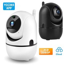 스마트 홈카메라 헤이홈 텐플 pro 탑4 original ycc365 1080p hd, 1080p 흰색 16g 추가, 협력사, EU 플러그