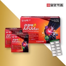 일양약품 MSM 엠에스엠 프리미엄골드 식이유황 MSN 무릎 건강 연골 관절영양제, 2세트, 240캡슐