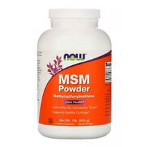 나우푸드 MSM Powder Methylsulfonylmethane 1 lb (454 g)