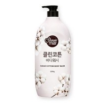코튼 달달한 향기좋은 바디워시 대용량 대형 1200g x 2개 바디 클렌져 클렌저 여성 남성 여자 남자 오래가는 향 향지속 땀냄새 몸냄새 사춘기 여학생 남학생, 클린코튼 1200g x 2개