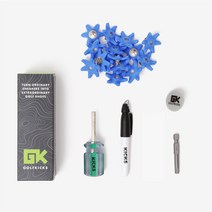 GOLFKICKS 골프킥스 커스텀 골프화 스파이크, BLUE(블루)