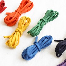 민화샵 가죽끈 20색상 (10묶음 1세트) DIY 공예끈 인조가죽 끈 실과교재 부자재 팔찌끈 매듭끈, 민화 가죽끈 (10묶음 1세트)_코랄핑크, 1개