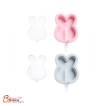 차칸쿡-실리콘스틱몰드 토끼1구 랜덤1개, 1개