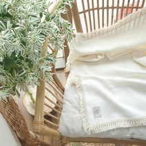 이이유유 자체제작 헤링본 자카드 무지 쇼파 커버 감성 블랭킷 담요 감성캠핑 차박 이불 담요+가방, S(150X90)