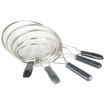 업소용 스텐 건지기 12종 모음 조리기 아미 A형 B형, B망(거친망), 6호 31cm