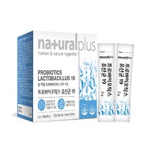 네츄럴플러스 프로바이오틱스 19종 프로바이오틱스 유산균 분말 프로바이오텍스 30포