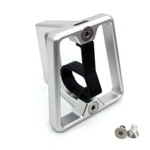 자전거 수리 도구 litepro brompton 전면 가방 캐리어 블록 자전거 가방 브래킷 7075 알루미늄 합금 69g, 은