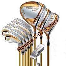 골프클럽풀세트 남성용 골프 클럽 honma beres 시리즈 풀 세트 s07 4 star 탄소 섬유 골프 클럽 ironwood without bag 골프채풀세트, 흑연 R 플렉스 10.5, 협력사