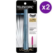LOreal Telescopic Mascara Waterproof Black 로레알 텔레스코픽 마스카라 워터프루프 블랙 2팩