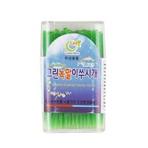 그린녹말이쑤시개 300Px10개 식당용 가정용, 10개, 상세페이지 참조