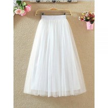 미디 세련된 롱 a라인 테니스 주름 치마 스커트 JMPRS 빈티지 튤 하이 웨이스트 메쉬 플리티드 용 A 라인 오피스 신제품 탄성 여름