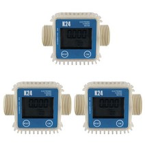 K24 Lcd 터빈 디지털 연료 속도계 3 개 화학 물질 널리 사용, 01 blue
