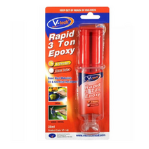 브이텍 주사기형 투명 4분 에폭시 다용도 접착제 25ml, 3개