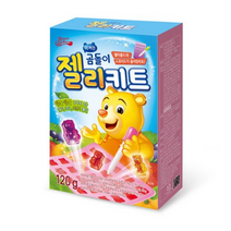 브래드가든 곰돌이 젤리 만들기 세트 120g, 스포이드 + 젤리 믹스 3종 + 실리콘 몰드, 2세트