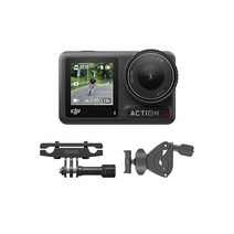 DJI 847652 Osmo 액션 4 + 마이크 2 TX+1 RX+충전 케이스 0.3cm11.3인치 센서 블로깅 카메라 360º 수평 안정 마이크는 선명한 소닉 프로파일 바람 여, 스탠다드 콤보_로드 사이클링 콤보