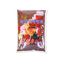 분갈이 배양토 2.5L 원예용 화분용 W 주방용품 생필품 잡화, 상세페이지 참조