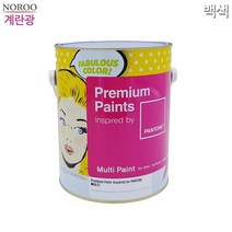 가정용페인트 수성페인트가격 백색 4L 2종 택1 멀티용 썬라온, 색상, 색상_백색11-0601