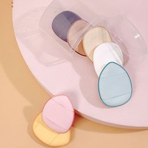 메이크업 핑거 미니 퍼프 7개 컨실러 파운데이션, 10개