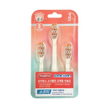 오라덴스 소닉클린 음파진동칫솔 소프티 교체용 칫솔모, 화이트, 2세트