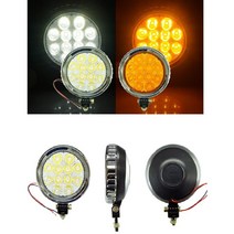 렉카 어린이보호차량 12V24V 고정식 국산 경광등 LED 통학버스 옐로우, 상세페이지 참조, 상세페이지 참조