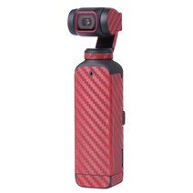 오토케 오즈모 포켓 악세사리 DJI OSMO POCKET ACCESSORY 액세서리 홀더 거치대 보호필름 삼각대 확장로드 케이블 나사 광각 어안 렌즈 가슴 체스트 무선모듈 충전, 옵션3-2-7) AC-G61 스티커 레드그레인