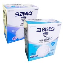 크리넥스 안심케어 스타일/슬림 쿨 비말차단 마스크 KF-AD 대형 30매 흰색 코스트코, 스타일슬림쿨마스크(30매), 화이트