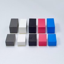 문콕방지 도어가드 스펀지 순정형 문콕 부착형 5가지 색상 빅 스몰 사이즈, 대형(30x30x70mm), 블랙