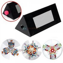 CLB811151아크릴거울을 (SA) 이용한 만화경만들기(1인) 과학키트 엄마랑아빠랑과학놀이 과학만들기키트, 상세페이지 참조, 상세페이지 참조