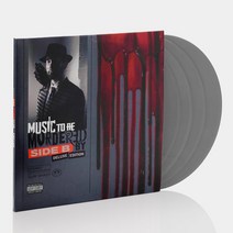 Eminem - Music To Be Murde레드 By: Side B (Deluxe 에디션) 4xLP 앨범 Grey Vinyl 레코드