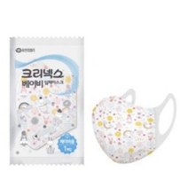 크리넥스 베이비용 입체마스크, 1개입, 10개