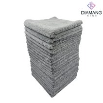 디아망나인 헤비폴리쉬플러스타월 30매 다용도 극세사 세차막타월