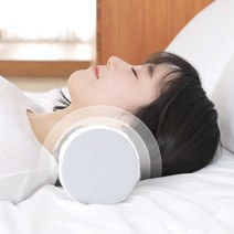 차콜라텍스 목편안 경추베개, 하드 폼, 크림 화이트