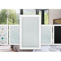 1층 창문썬팅지 중문시트지 장식장스티커 상가유리시트지 반투명유리시트지 창문선팅 유리용시트지, 플라워