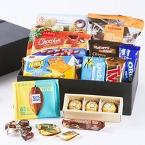 럭셔리 블랙 간식 세트 A, 간식 18p, 1세트