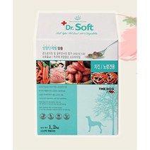 노견용 관절건강 소프트 치킨 사료1.2kg 강아지밥 때